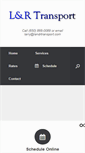 Mobile Screenshot of landrtransport.com